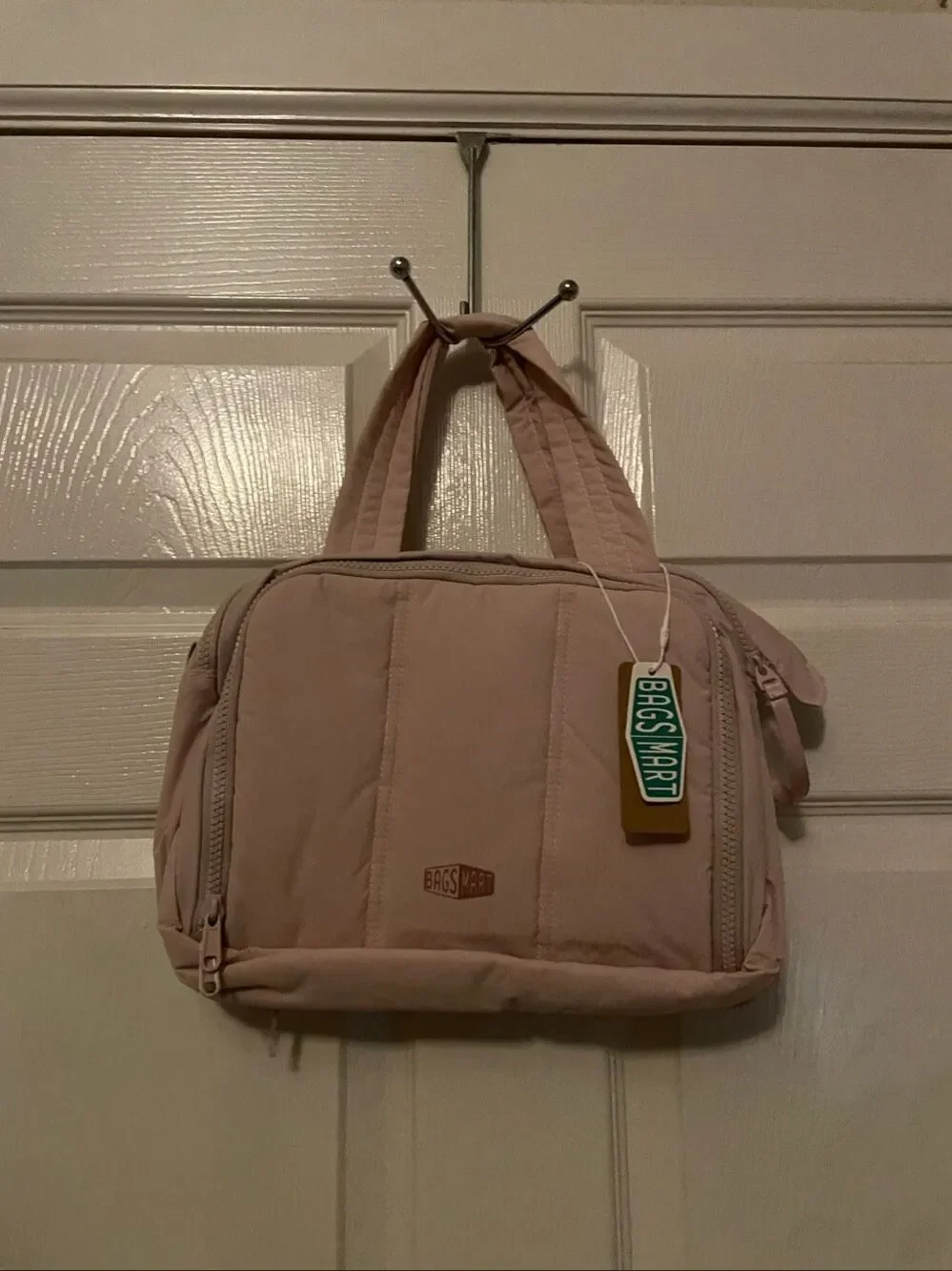 Bags Mart Travel Makeup Bag TSA Blush Pink New With Tags
